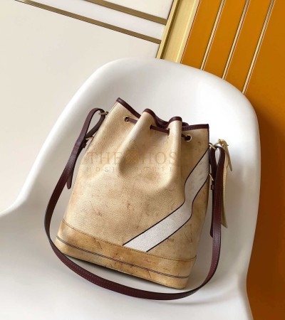 LOUIS VUITTON NOE BUCKET BAG MONOGRAM CANVAS SIZE 27.5*2.*36CM M28147